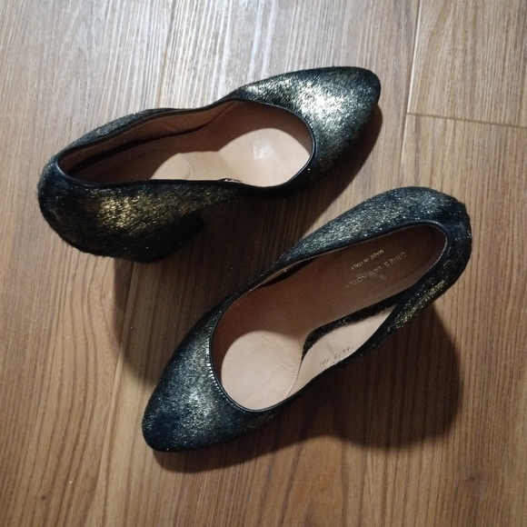 Dries Van Noten Pony Style Calfskin Black Heel Pumps - Picture 7 of 15